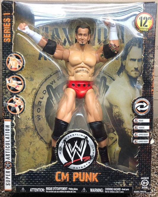 2008 WWE Jakks Pacific Maximum Aggression Series 1 CM Punk