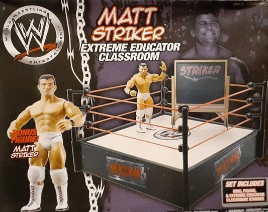 WWE Jakks Pacific Extreme Educator Classroom [With Matt Striker]