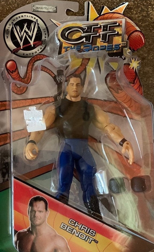 2005 WWE Jakks Pacific Ruthless Aggression Off the Ropes Series 9 Chris Benoit
