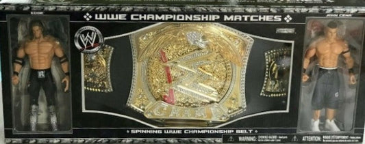 2006 WWE Jakks Pacific Spinning WWE Championship Belt [With Edge & John Cena]