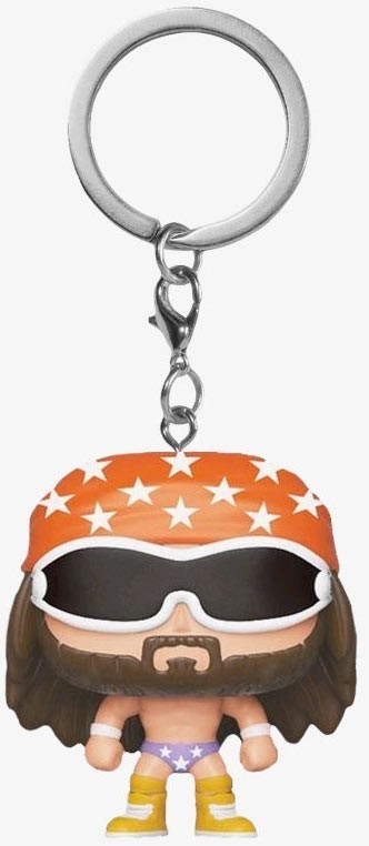 2018 WWE Funko Pocket POP! Keychain Macho Man Randy Savage