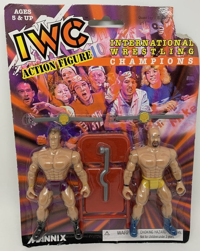 Mannix International Wrestling Champions [IWC] Bootleg/Knockoff Multipack [With Undetermined & Stone Cold Steve Austin]