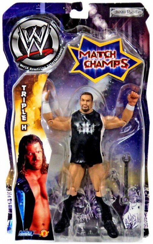 2002 WWE Jakks Pacific Titantron Live Match Champs Triple H