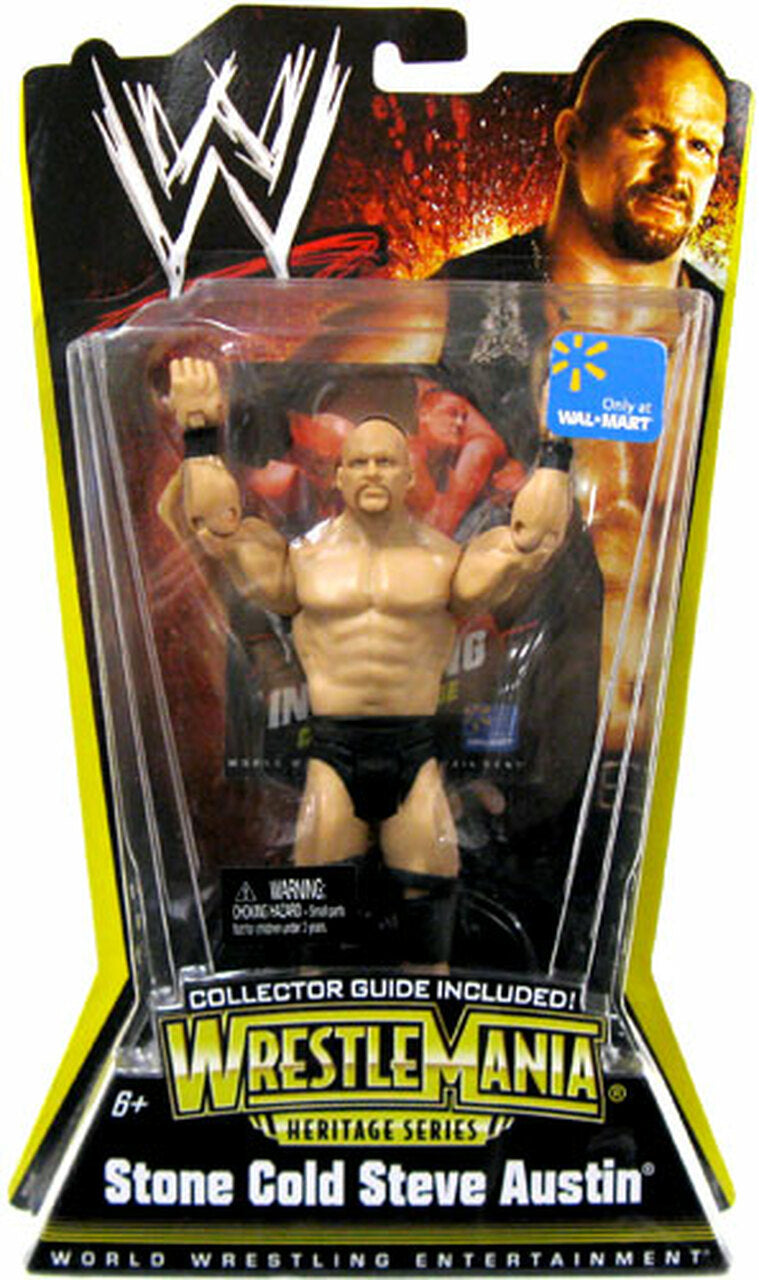 2010 WWE Mattel Basic WrestleMania Heritage Series 1 Stone Cold Steve Austin [Exclusive]