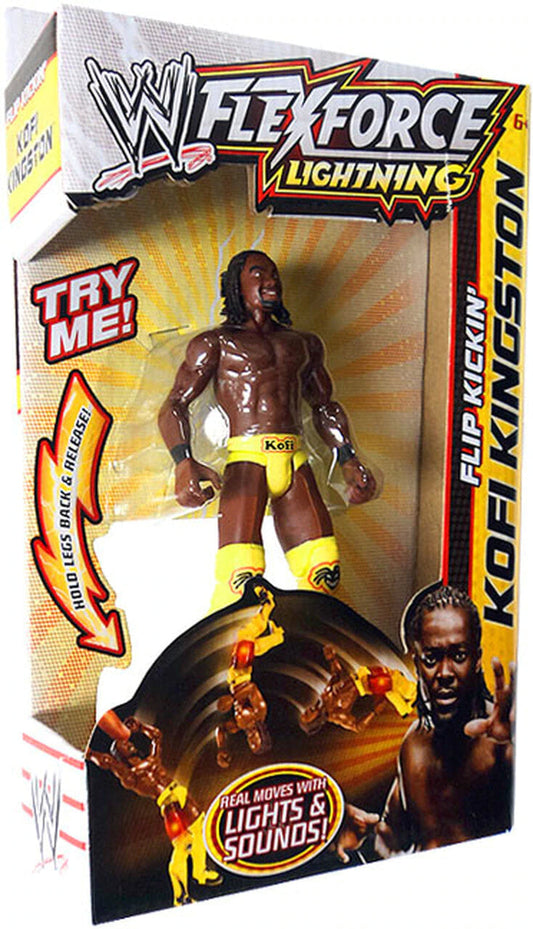 2012 WWE Mattel Flex Force Lightning Flip Kickin' Kofi Kingston