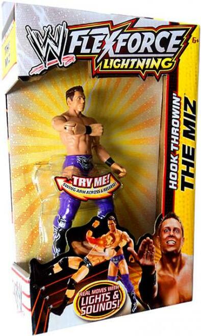 2012 WWE Mattel Flex Force Lightning Hook Throwin' The Miz
