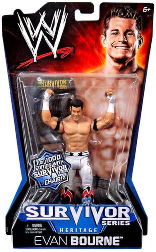 2011 WWE Mattel Basic Survivor Series Heritage 2 Evan Bourne [Chase]