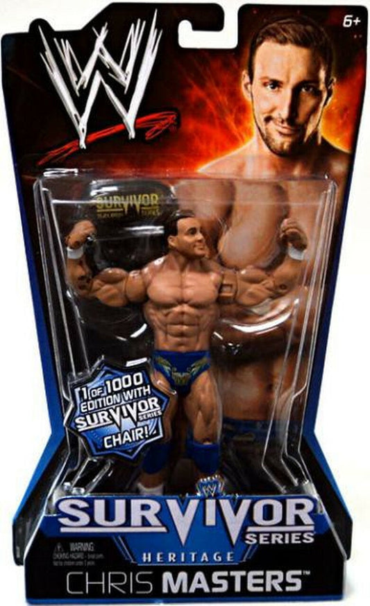 2011 WWE Mattel Basic Survivor Series Heritage 2 Chris Masters [Chase]