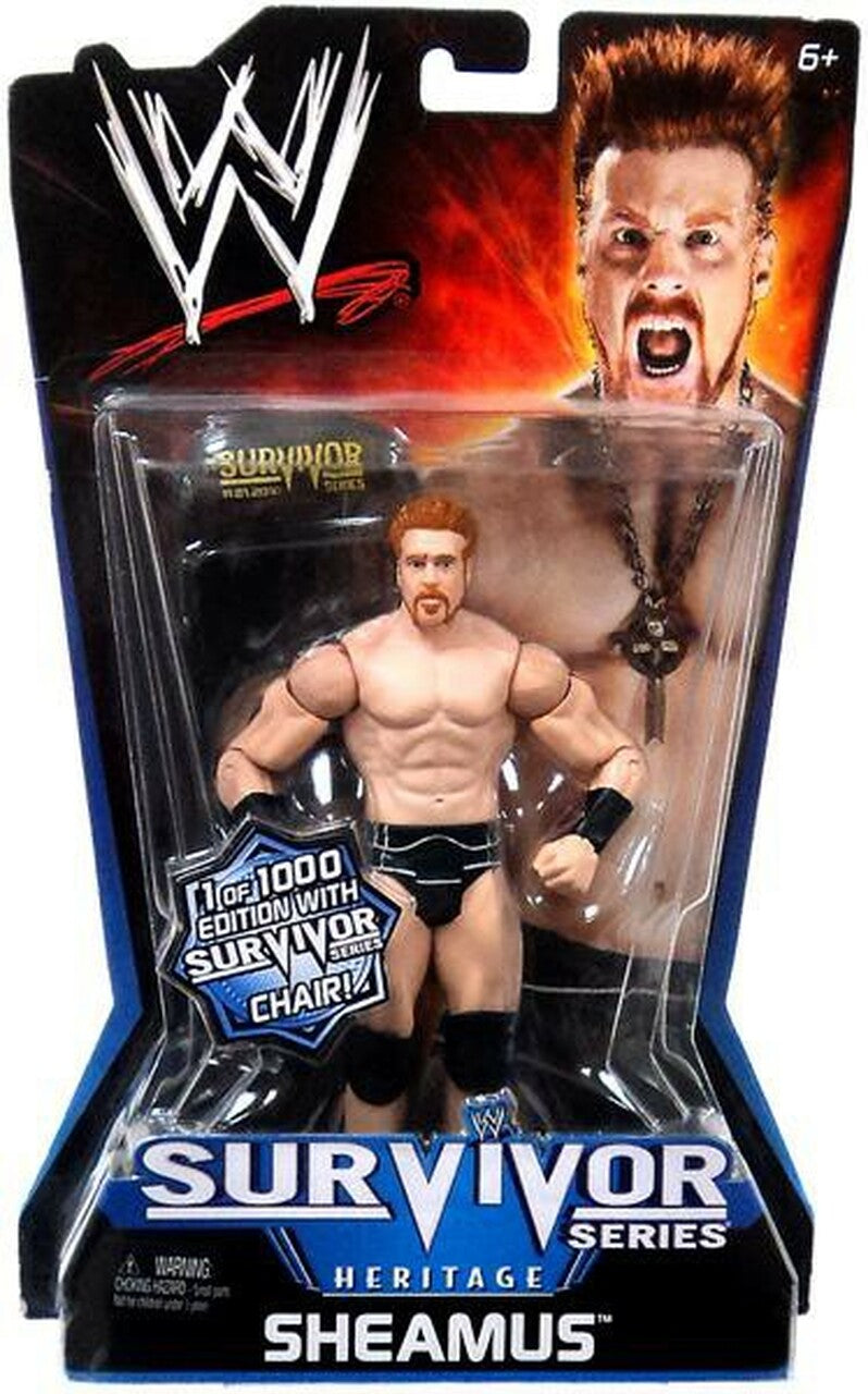 2011 WWE Mattel Basic Survivor Series Heritage 2 Sheamus [Chase]