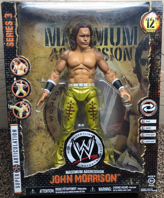2008 WWE Jakks Pacific Maximum Aggression Series 3 John Morrison