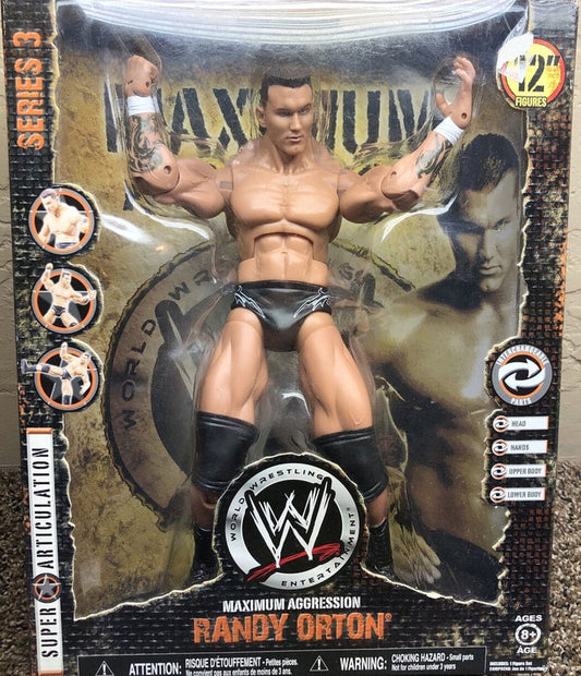 2008 WWE Jakks Pacific Maximum Aggression Series 3 Randy Orton