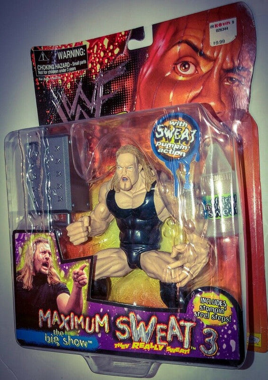 1999 WWF Jakks Pacific Maximum Sweat Series 3 Big Show