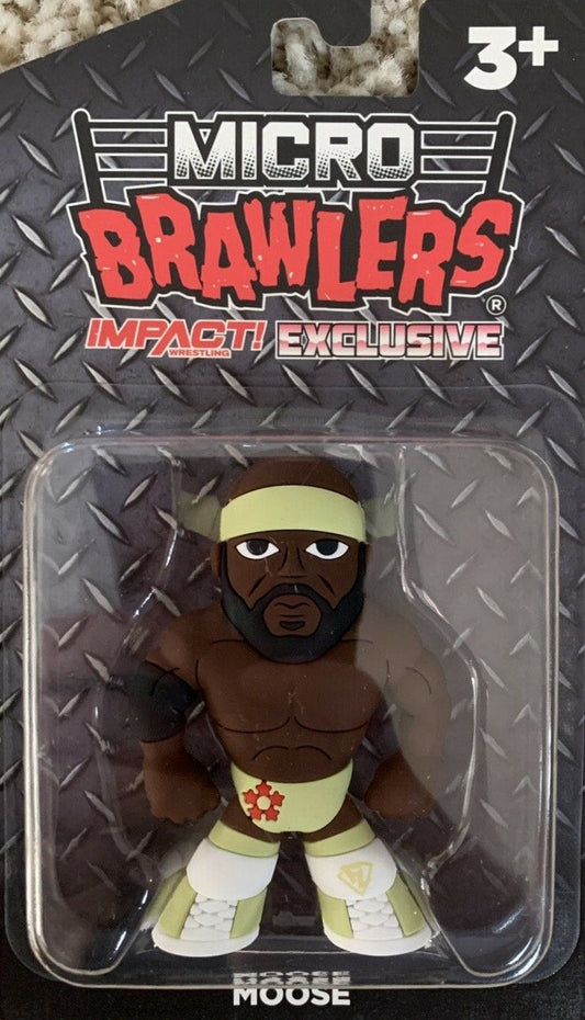 2021 Pro Wrestling Tees Impact! Wrestling Exclusive Micro Brawlers Series 1 Moose