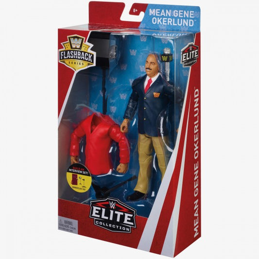 2017 WWE Mattel Elite Collection Flashback Series 1 Mean Gene Okerlund [Exclusive]