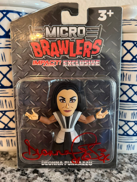 2021 Pro Wrestling Tees Impact! Wrestling Exclusive Micro Brawlers Series 3 Deonna Purrazzo