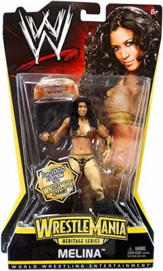 2011 WWE Mattel Basic WrestleMania Heritage Series 2 Melina [Chase]
