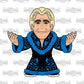 2022 Pro Wrestling Tees Micro Brawlers Limited Edition Ric Flair [Blue Robe]