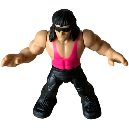 2015 WWE Mattel Mighty Minis Series 1 Bret Hart [In Black & Pink]
