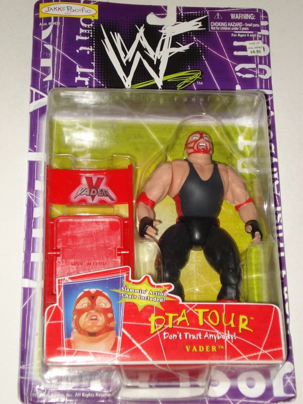 1999 WWF Jakks Pacific DTA Tour Series 1 Vader [Exclusive]