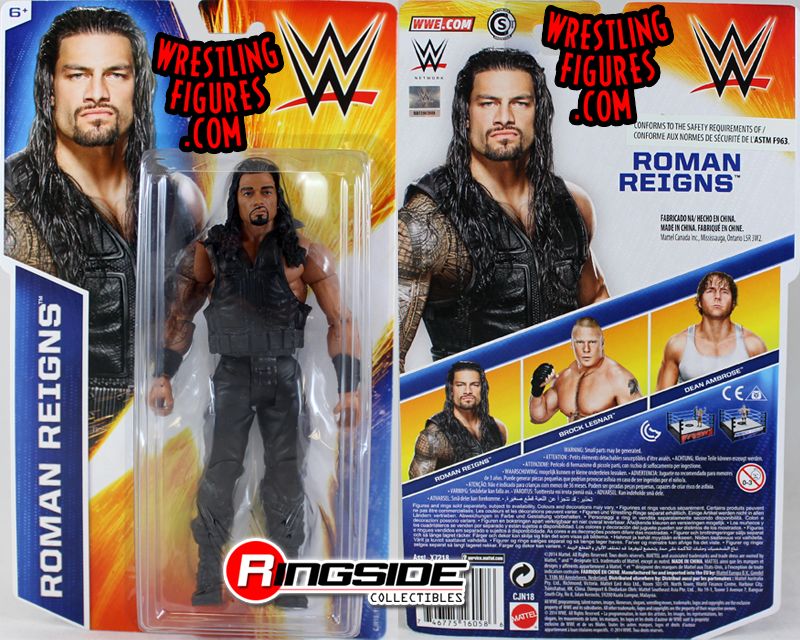 2014 WWE Mattel Basic Asst. X7218 Roman Reigns – Wrestling Figure Database