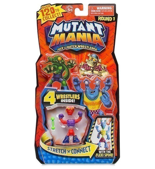 2014 Moose Toys Mutant Mania Mix & Match Wrestlers 4-Pack: Round 1