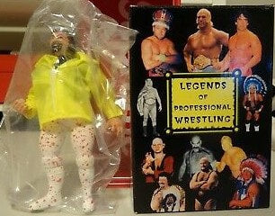 2001 FTC Legends of Professional Wrestling [Original] Series 14 Captain Lou Albano [With Yellow Shirt & Blood]