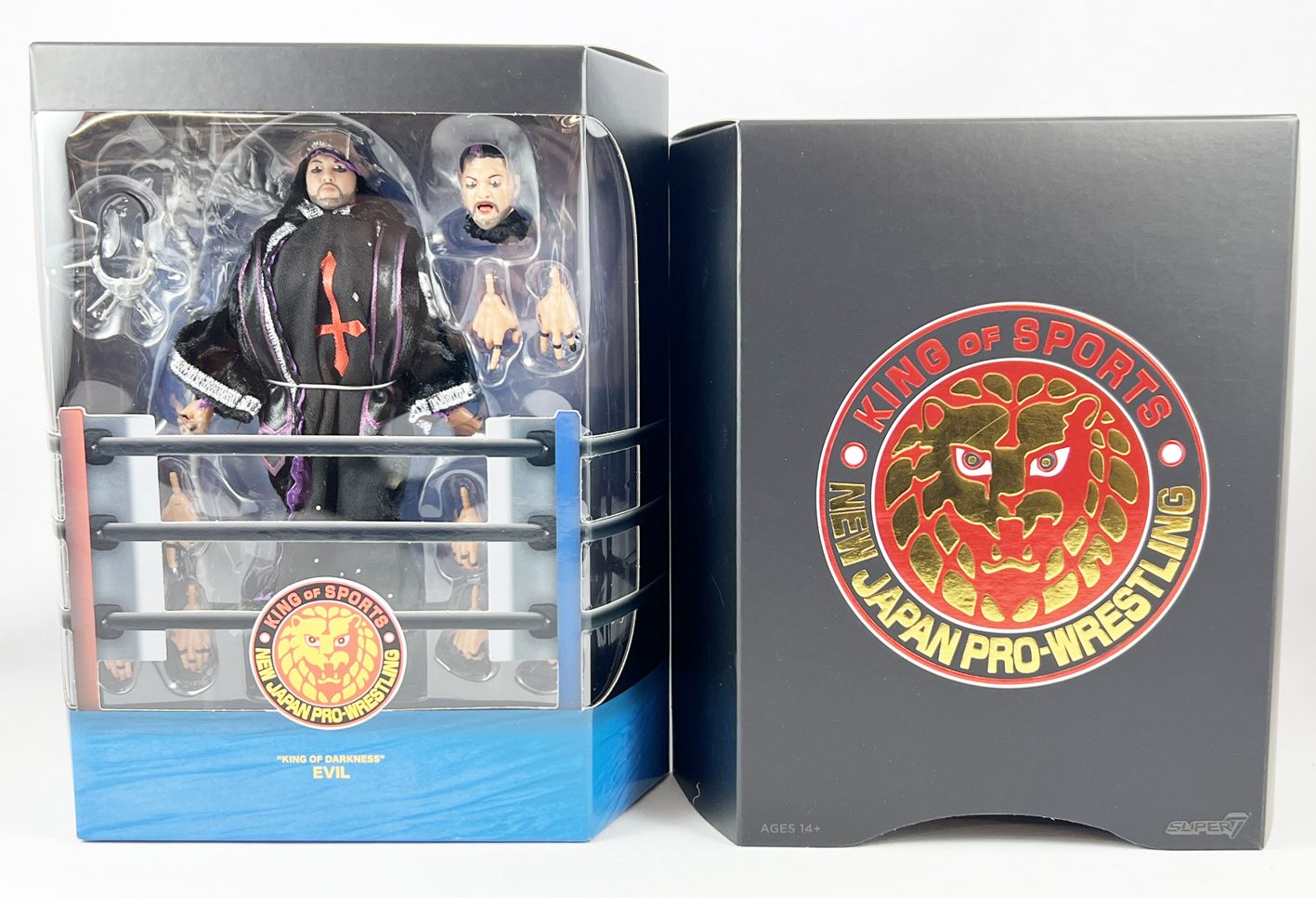新日本プロレス SUPER7 アクションフィギュア EVIL Amazon.com: Super7 New Japan Pro-Wrestling Ultimates Evil 7