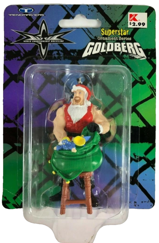 1999 WCW Trendmasters Superstar Ornament Series Goldberg