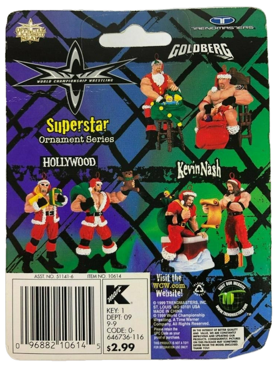 1999 WCW Trendmasters Superstar Ornament Series Goldberg