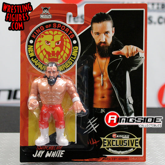 2021 NJPW Chella Toys Ringside Exclusive "Switchblade" Jay White [With Red Tights]