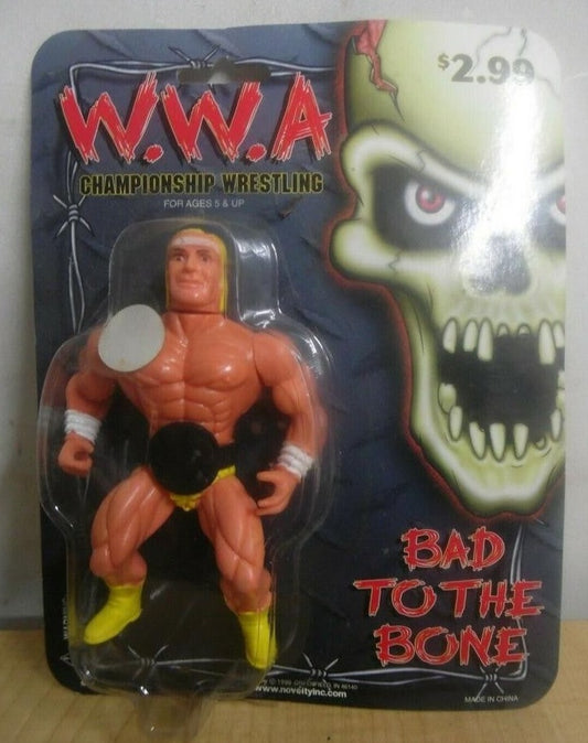 1999 Novelty Inc. W.W.A. Championship Wrestling Bootleg/Knockoff Wrestler [Hulk Hogan]