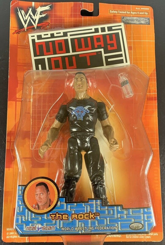 2000 WWF Jakks Pacific Titantron Live No Way Out Series 1 The Rock