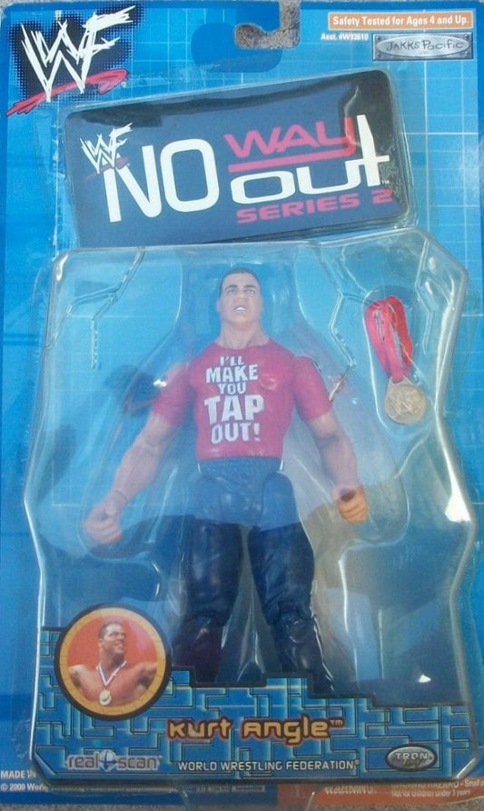 2001 WWF Jakks Pacific Titantron Live No Way Out Series 2 Kurt Angle