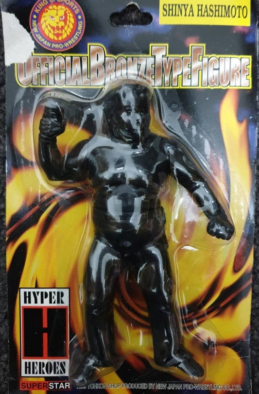 1999 NJPW CharaPro Official Bronze Type Figures Shinya Hashimoto