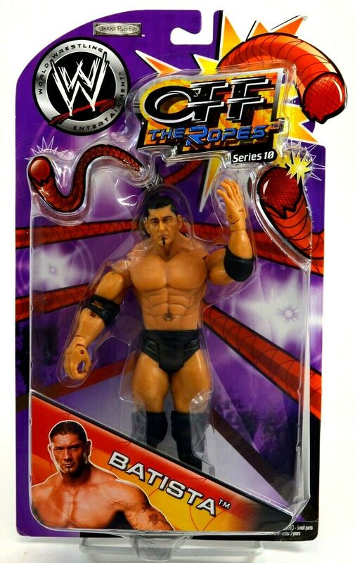 2006 WWE Jakks Pacific Ruthless Aggression Off the Ropes Series 10 Batista