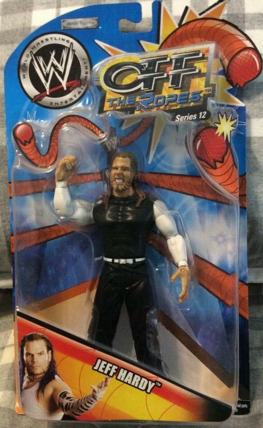 2008 WWE Jakks Pacific Ruthless Aggression Off the Ropes Series 12 Jeff Hardy