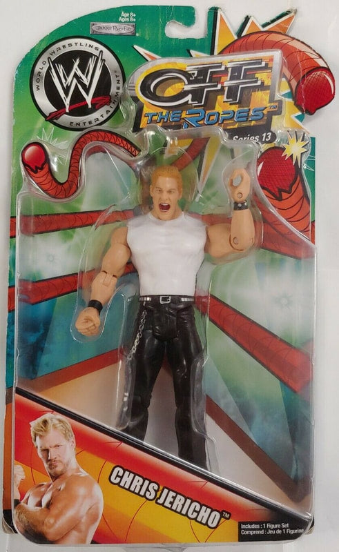 2009 WWE Jakks Pacific Ruthless Aggression Off the Ropes Series 13 Chris Jericho