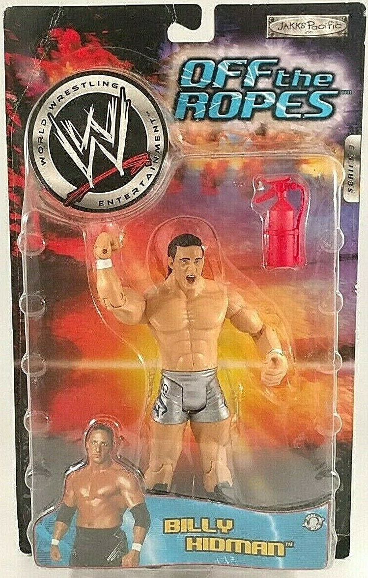 2003 WWE Jakks Pacific Ruthless Aggression Off the Ropes Series 3 Billy Kidman