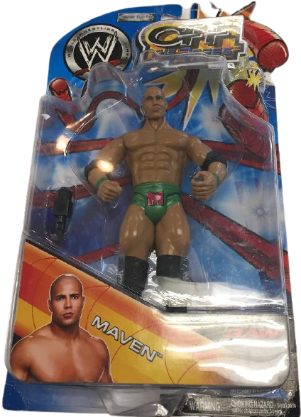 2004 WWE Jakks Pacific Ruthless Aggression Off the Ropes Series 8 Maven