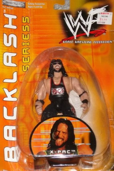 2001 WWF Jakks Pacific Backlash Series 5 X-Pac [Exclusive]