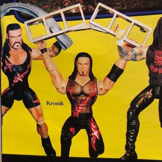 Unreleased WCW Toy Biz Ring Rage Bryan Clark