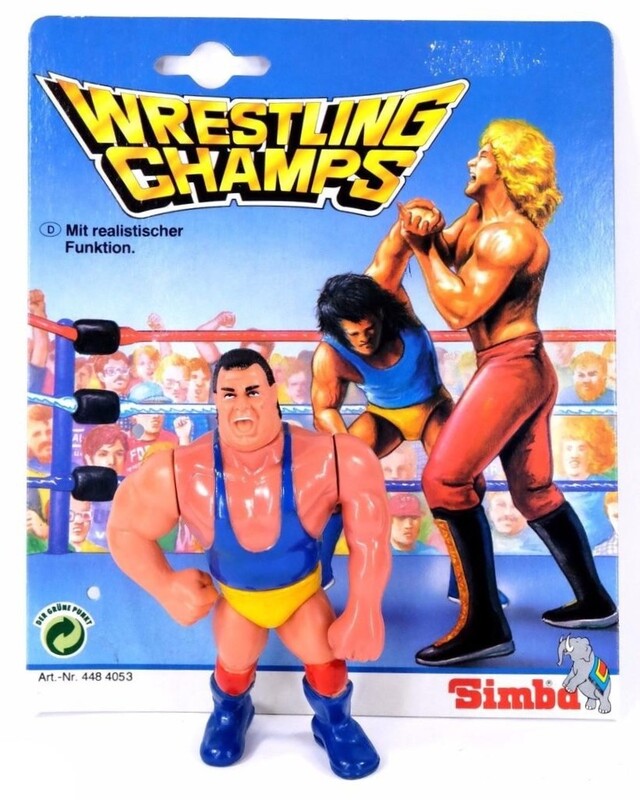 1992 Simba Toys Wrestling Champs Series 2 Pit Hammer