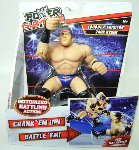2012 WWE Mattel Power Slammers Series 2 Thunder Twisting Zack Ryder