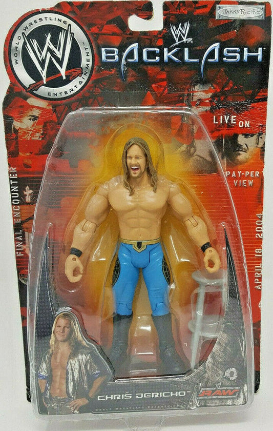 2004 WWE Jakks Pacific Ruthless Aggression Pay Per View Series 4 Chris Jericho