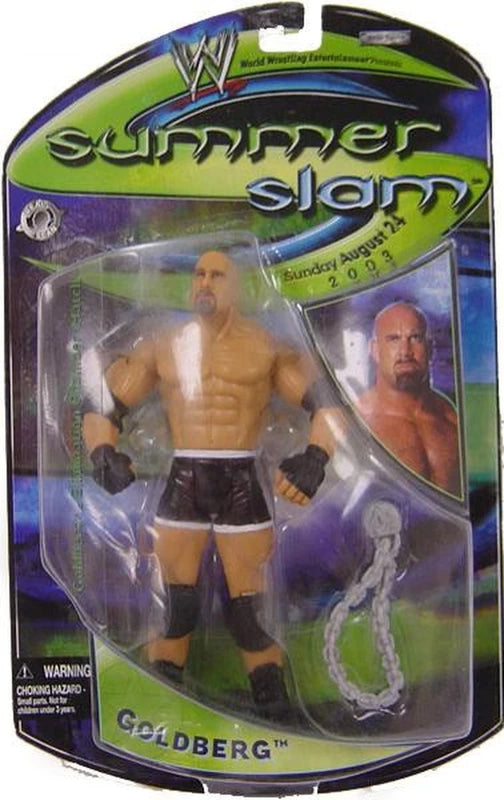 2003 WWE Jakks Pacific Ruthless Aggression Pay Per View Series 2 Goldberg