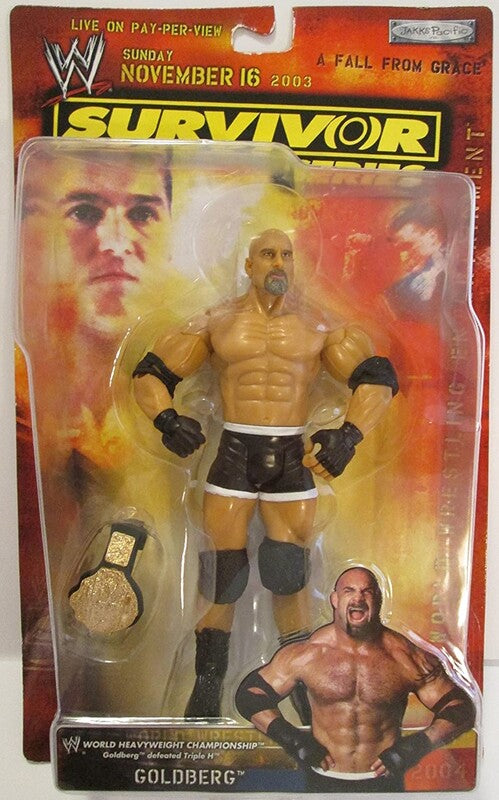 2003 WWE Jakks Pacific Ruthless Aggression Pay Per View Series 3 Goldberg