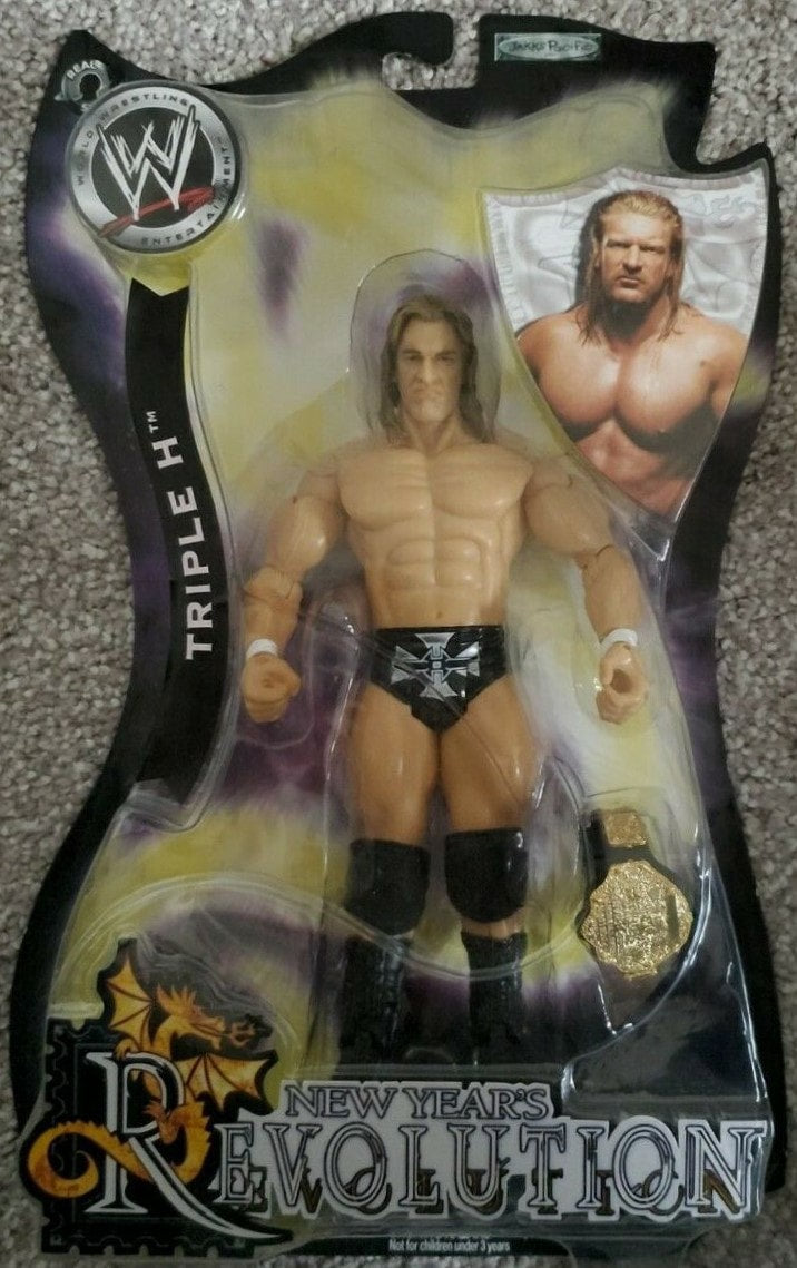 2005 WWE Jakks Pacific Ruthless Aggression Pay Per View Series 8 Triple H