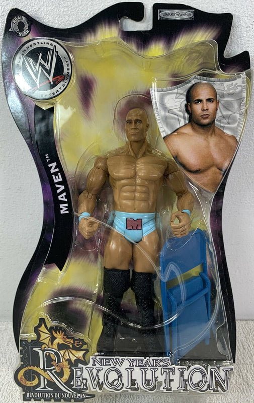 2005 WWE Jakks Pacific Ruthless Aggression Pay Per View Series 8 Maven