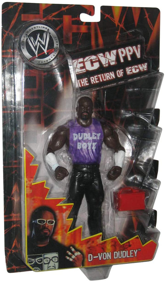 2005 WWE Jakks Pacific Ruthless Aggression Pay Per View Series 9 "The Return of ECW" D-Von Dudley
