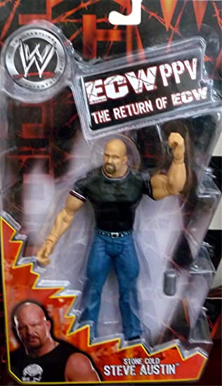 2005 WWE Jakks Pacific Ruthless Aggression Pay Per View Series 9 Stone Cold Steve Austin
